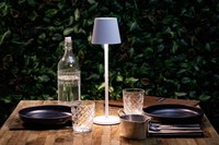 Tafellamp Securit Feline LED oplaadbaar dimbaar wit-5