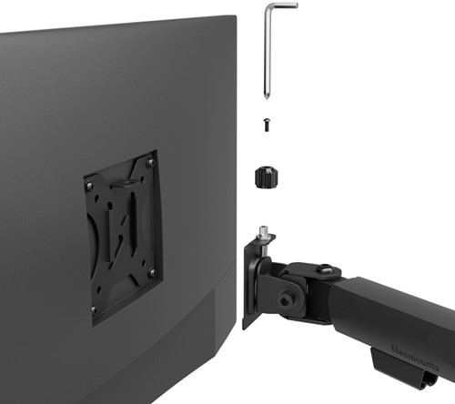 Monitorarm Neomounts NERO 3 schermen DS60 27 inch zwart-4