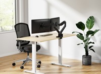 Monitorarm Neomounts NEXT Slim 2 schermen 32 inch zwart-2