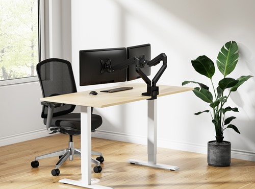 Monitorarm Neomounts NEXT Slim 2 schermen 32 inch zwart-2