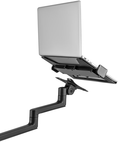 Monitorarm met laptophouder Neomounts NEXT Lite single 17-27" zwart-3