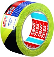 Markeringstape tesa® Professional 60760 PV1 50mmx33m geel-zwart-2