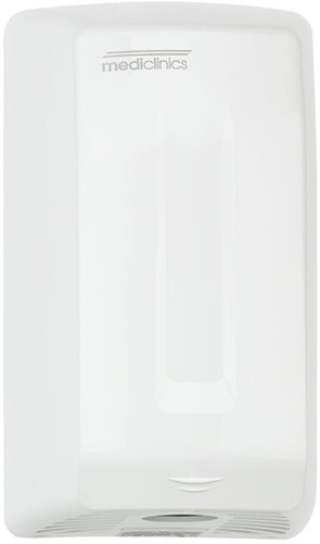 Handdroger Mediclinics M04A automatisch kunststof wit