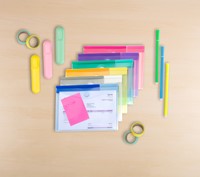 Enveloptas Djois Color Collection A5 horizontaal assorti-1