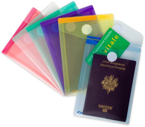 Enveloptas Djois Color Collection A6 verticaal assorti-2