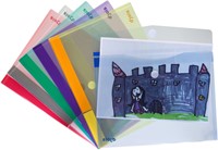 Enveloptas Djois Color Collection A4 horizontaal assorti-1