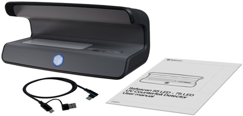 Valsgeld detector Safescan 75 UV LED zwart-3