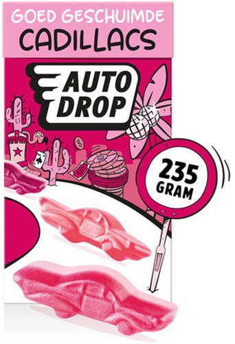 Autodrop geschuimde Cadillacs pak 235gr