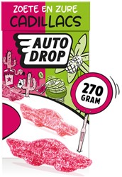 Autodrop zoete en zure Cadillacs pak 270gr