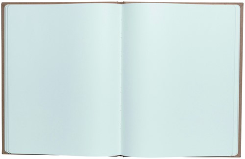 Gastenboek Exacompta Graphik 270x220mm blanco kraft-1
