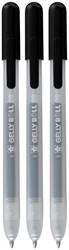 Gelschrijver Sakura Gelly Roll Classic 08 klikfunctie set à 3 stuks zwart
