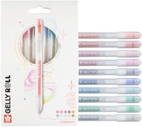 Gelschrijver Sakura Gelly Roll Stardust 08 klikfunctie assorti 10st-1