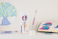 Gelschrijver Sakura Gelly Roll Stardust 08 klikfunctie assorti 10st-2