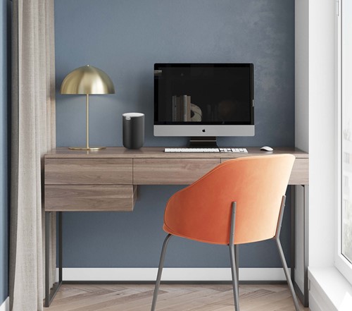 Afvalbak EKO Fandy 2 tafelmodel met swingdeksel 2,2 liter zwart-1