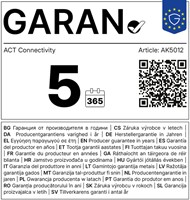 Kabel ACT Netsnoer CEE 7/7 male - C13 zwart 1.5 meter-1