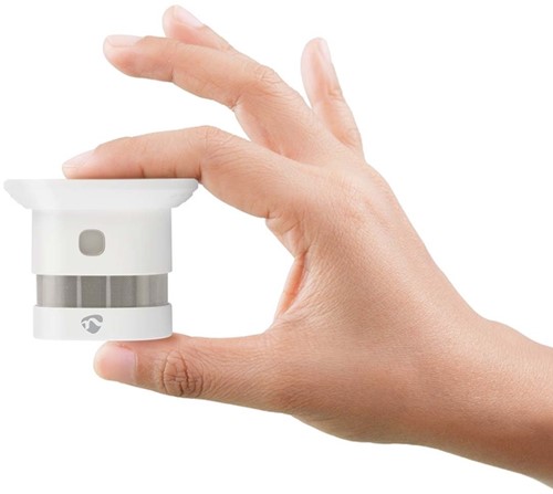Rookmelder Nedis Smartlife Zigbee 3.0 Wifi 10 jaar sensor wit-2