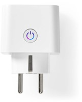 Slimme stekker Nedis Smartlife Wifi enkel wit-1