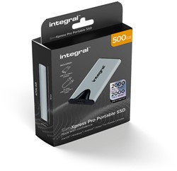 SSD Integral SlimXpress Portable USB-C 500GB