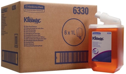 Handzeep Kleenex Ultra vloeibaar amber 1000ml 6330