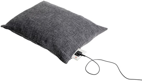Kussen verwarmd Montandor Infrarood grijs-1