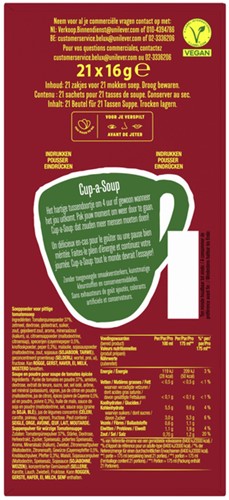 Cup-a-Soup Knorr pittige tomaat 21x175ml-1