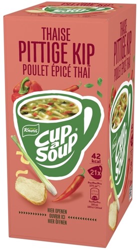 Cup-a-Soup Knorr Thaise pittige kip 21x175ml-2