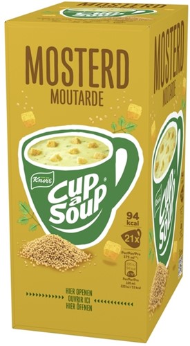 Cup-a-Soup Knorr mosterd 21x175ml-2