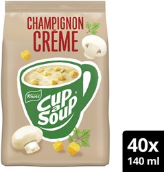 Cup-a-Soup Knorr machinezak champignon crème 140ml