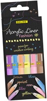 Acrylliner Online fashion assorti 6 stuks