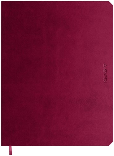 Notitieboek de KEMPEN Amarone 171x220mm blanco 192 pagina's 90gr drd