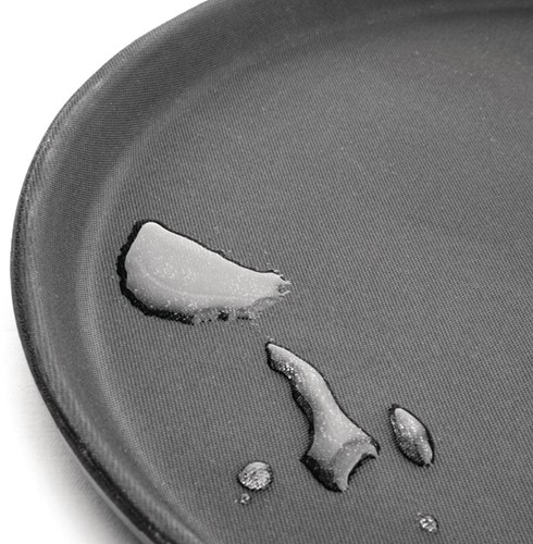 Dienblad Olympia Kristallon antislip rond Ø40.6cm PP zwart-1