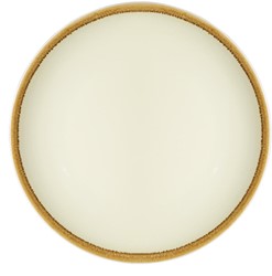 Bord Olympia Kiln coupe Ø23cm 6 stuks zandsteen