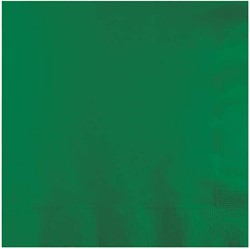 Servet emerald green 33cm 20 stuks