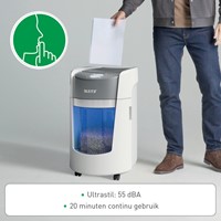 Papiervernietiger Leitz IQ OptiMax 350 Small Office P5 snippers 2x15mm-1