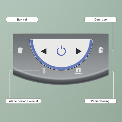 Papiervernietiger Leitz IQ OptiMax 225 Home Office P5 snippers 2x15mm-5