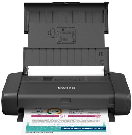 Printer inktjet Canon Maxify BX110 + batterij-1