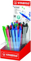 Balpen STABILO pointball colorful medium assorti