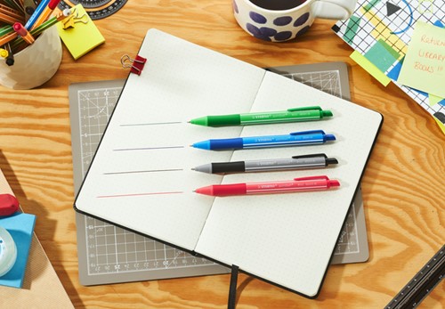 Balpen STABILO pointball colorful medium assorti-5