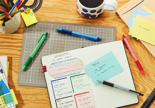 Balpen STABILO pointball colorful medium groen-3