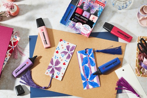 Markeerstift STABILO Boss 70/ 162 Wildflower grijs-violet-4