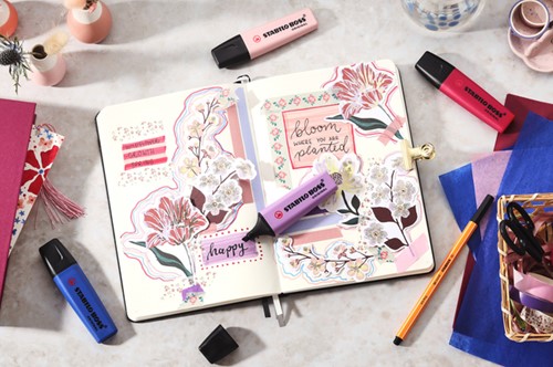 Markeerstift STABILO Boss 70/ 162 Wildflower grijs-violet-6