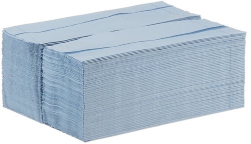 Poetsdoek WypAll L20 GeneralClean 420x330mm 280vel dispenserdoos blauw 7400-3