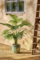 Kunstplant Mica Areca palm in pot groen waterproof-4