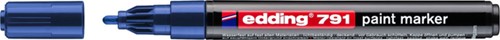Paintmarker edding 791 op alcoholbasis 1-2mm blauw