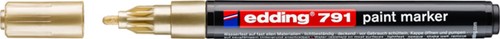 Paintmarker edding 791 op alcoholbasis 1-2mm goud