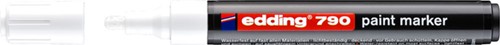 Paintmarker edding 790 op alcoholbasis 2-3mm wit