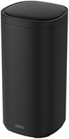 Afvalbak Desq Sensor 50 liter RVS zwart