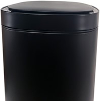 Afvalbak Desq Sensor 50 liter RVS zwart-2