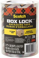 Verpakkingstape Scotch Box Lock 3950-EF 48mmx50m 3 stuks