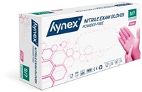 Handschoen Hynex nitril S roze 3.5gr 100 stuks